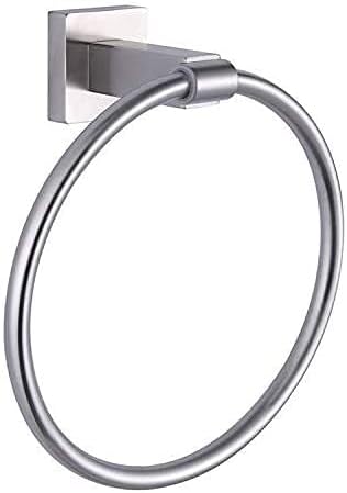 Hand Towel Holder Hotel Bathroom 304 Stainless Steel Accessories Bathroom Bathroom Accessories Towel Ring Towel Rack Bath Towel Shelf Towel