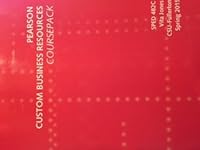 Custom Business Resources Coursepack SPED 482C 055891067X Book Cover