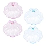 Aspect charmant : le design ravissant en forme de coquille ajoute une touche de plaisir et de charme, attrayant pour les boîtes à friandises transparentes, les boîtes à friandises d'anniversaire