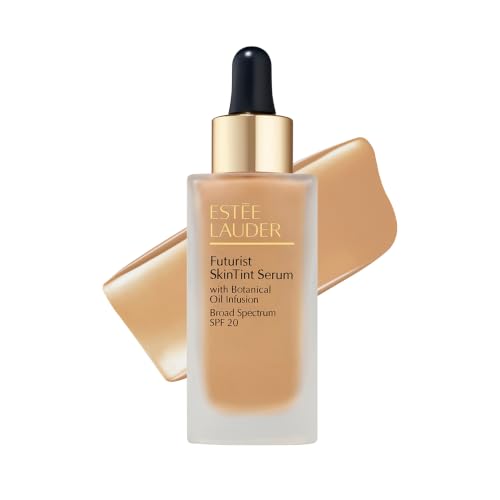 Estée Lauder Futurist Skin Tint Serum Foundation SPF 20 with Glycerin | Light Coverage, 1.0 Fl Oz, 2W1 Dawn