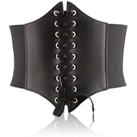 WKRTDY 1pcs Corsé Mujer Negro, Retro y Elástico, Ideal para