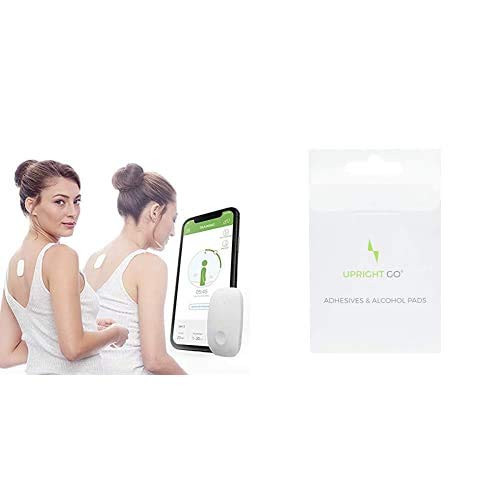 Upright GO + Adhesives - Posture Trainer and Corrector for Back