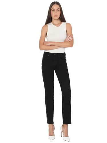 Image of VERO Moda Women's High Rise Straight Jeans