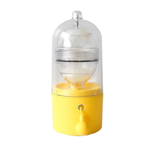 Mezclador de Yemas de Huevo,Utensilio de Cocina Manual Portátil para Batir y Mezclar - Homogeneizador de Huevo con Tirador Manual,para Preparación de Comidas en Reuniones y Fiestas