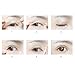 Double Eyelid Sticker 50pcs Invisible Double Eyelid Tape Fiber Magic Eyelid Stickers Double Sided Strip Adhesive Tape Beauty Tools Double Eyelid Stickers
