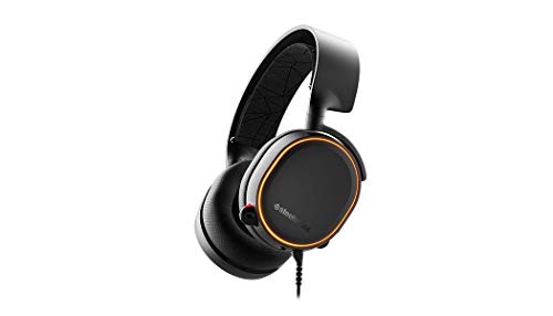 【国内正規品】密閉型 ゲーミングヘッドセット SteelSeries Arctis 5 Black 61443