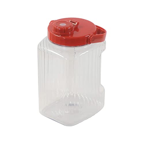 パール金属 保存容器 梅酒瓶 梅瓶 3L 果実酒 漬物 角型 PET樹脂製 日本製 軽くて割れにくい HB-6935