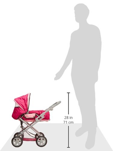 Knorr 61888 - Carrozzina per Bambole con Farfalle