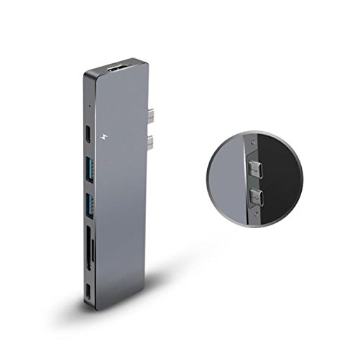 Mini Station d'accueil USB Type-C Nilox NLX-2TC-HUBAPP pour PC