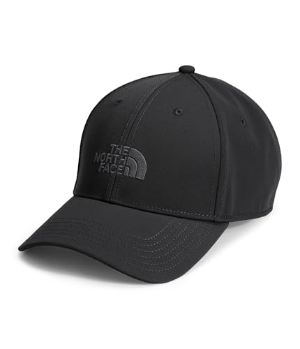 The North Face Recycled 66 Classic Hat - Classic Fit Baseball Cap for Men & Women, Embroidered Logo, Adjustable Strap, TNF Black, One Size