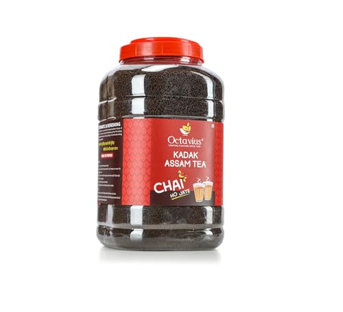 Image of Octavius | KADAK Assam Tea - 2.5 Kg | Extra Strong Assam | Black Chai | Kadak Patti | Loose | Strong | Tea Powder | Patti | Garden Fresh | 2.5 Kg