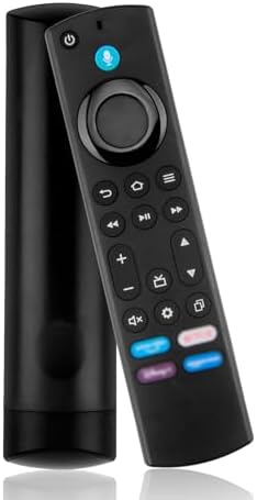 CMWX-Télécommande De Rechange Vocale Intelligente  3e Gén  Avec Commandes TV Pour Fire TV Stick Lite 2e 3e Gen 4k Fire Tv Cube 1ere Gen Et Ulterieures Et Fire Tv 3e Gen Avec Retroeclairage
