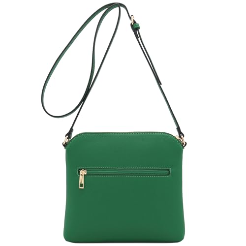 Image of FashionPuzzle Chevron Quilted Medium Crossbody Bag with Tassel Accent