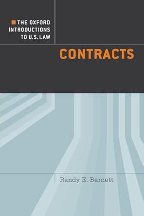 The Oxford Introductions to U.S. Law: Contracts-Wow! eBook