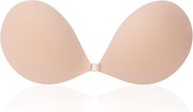zupeya Adhesive Strapless Bra for Women | Invisible Push-Up Bra | Reusable Stick-On Bra for Backless & Strapless Dresses | Seamless, Sweatproof, & Skin-Friendly Pack of 1-picture-41