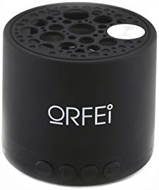 ORFEI BeatZeR Classic Portable Wireless Bluetooth Speaker, Powerful Sound with 10 Hour Battery Life, Works with iPhone, iPad, Samsung, Nexus, HTC, Nokia, Laptops, PC and More (Rubber Black)
