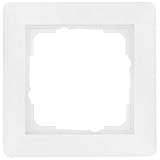 gira standard 55 steckdose mit klappdeckel 021103 Gira 21103 Rahmen 021103 1fach Standard 55 reinweiss, 1-Fach