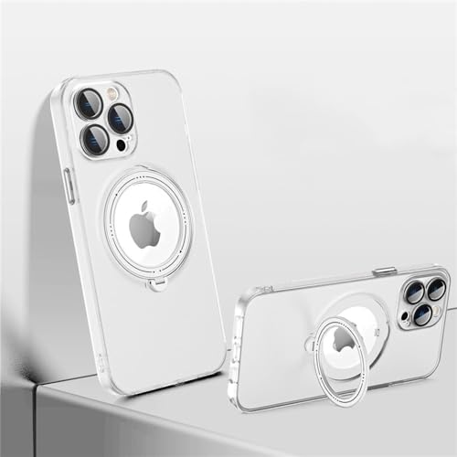 Couverture arrière de luxe translucide T2 pour iPhone 13Pro magnétique