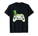 Photo Gallery videogioco gaming st patricks day gamer maglietta Photo Gallery videogioco gaming st patricks day gamer maglietta