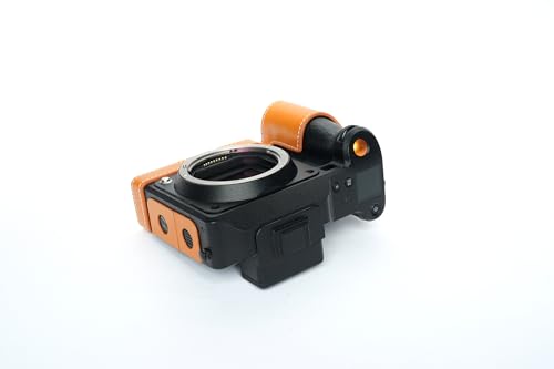 Funda de piel auténtica hecha a mano para Hasselblad X2D II 100C (color marrón arena) - imagen 7