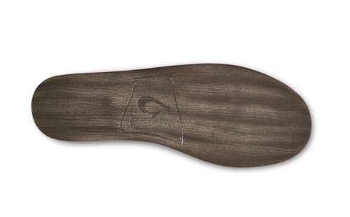 Image of OLUKAI Nohea Slipper, Women's Slip-On Shoes, Genuine Shearling & Premium Nubuck Leather, Drop-In Heel Design, Cozy & Ultra-Soft Comfort Fit