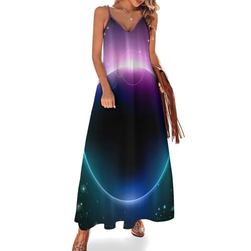 Robe maxi col V décontracté idéale pour vos journées plage