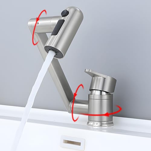 Grifo abatible LWX de acero inoxidable para abrir ventanas sin chocar 5