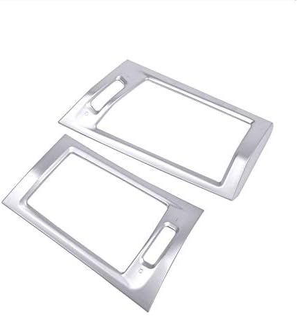 Interior Console Side Air Vent Outlet Trim Cover 2pcs for BMW X3 F25 2011-2017