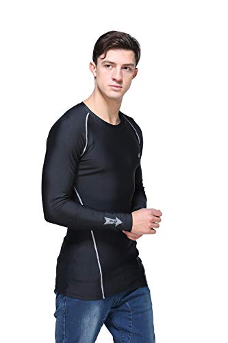 B-TUF Men's Standard Fit Compression T-Shirt
