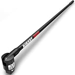 KIRXST 3/4" Drive Heavy Duty Breaker Bar, 1040mm (1 Metre) Power Breaker Knuckle Bar, Flexible Handle Breaker Bar, Extra Long Extension Breaking Bar