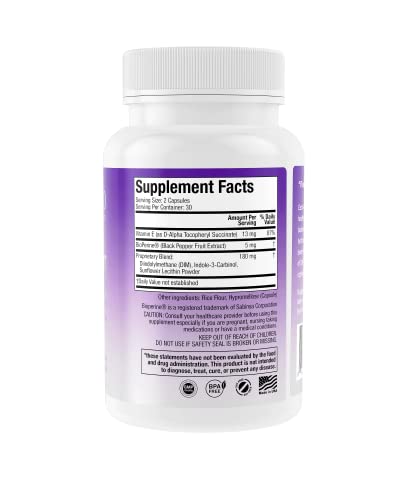Image of Estro-Opt Estrogen Blocker for Men /Women, Teens, Supports Hormonal Balance,PCOS & Menopause Symptoms, Improve Testosterone,Skin Problems, IC3, DIM, w /BioPerine*