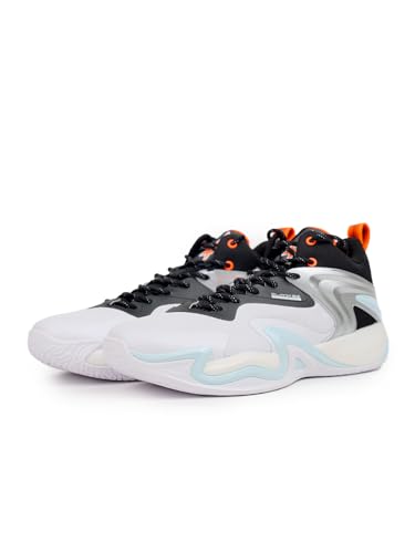 Image of XTEP Men Dynamic Foam Basketball Shoes /Sneakers with Shock Absorption Sports Lining & Breatheable Mesh Upper with Embedded TPU Sole for Extra Support & Rebound