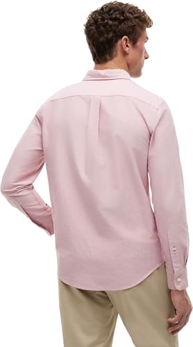 Tommy Hilfiger Herren Hemd Oxford Shirt Langarm, Rot (Medium Red), XL – Ansicht 2