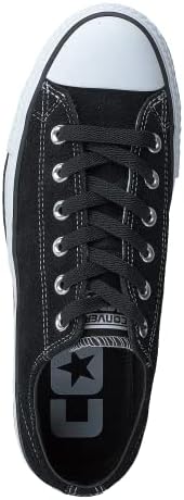 Converse Unisex Chuck Taylor All Star Ox Black/Black/Suede Casual Shoe 9.5 Men US / 11.5 Women US | Image 5