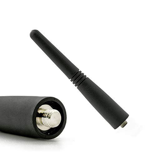 ExpertPower® 403-470MHz UHF Two-Way Radio Stubby Antenna Compatible with Motorola PMAE4002 CP150 CP200 PRO1150 HT600 VL130 EX500 PR400