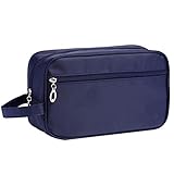 Centraliain Unisex Kosmetik-Halter, Aufbewahrungstasche, Behälter, Organizer, Outdoor, Reisen, Kulturbeutel, Toilettenartikel, Reise-Organizer für Zubehör, Dunkelblau