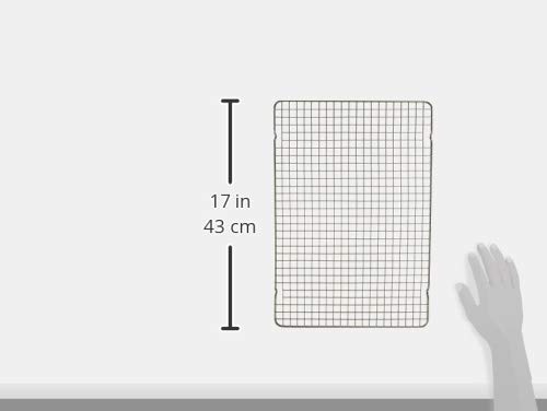 Nordic Ware 43343 Oven Safe Nonstick Baking & Cooling Grid (1/2 Sheet), One Size, Steel #TOP4