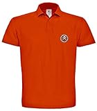  orestamazon Citroen Bestickte Polo Auto Poloshirt Premium-Qualität - 224 - Orange - XL
