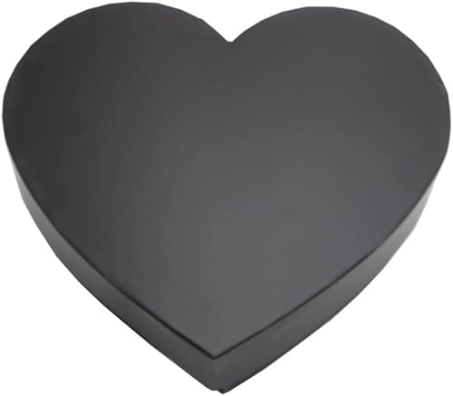 Miniatura 3 de WENPACK Caja de regalo vacía en forma de corazón Embalaje de fresa (negro)