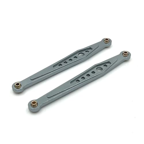 Pièce détachée RC tige de traction arrière métallique grise pour gamme WLtoys 1/12