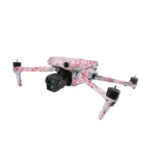 Image of MightySkins Glossy Glitter Skin Compatible with DJI Air 3 - Cherry On Sky | Protective, Durable High-Gloss Glitter Finish | Easy to Apply