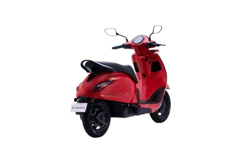 Image of Chetak C3001 by Bajaj Auto High Speed Electric Scooter with charger - Racing Red - Ex-Showroom