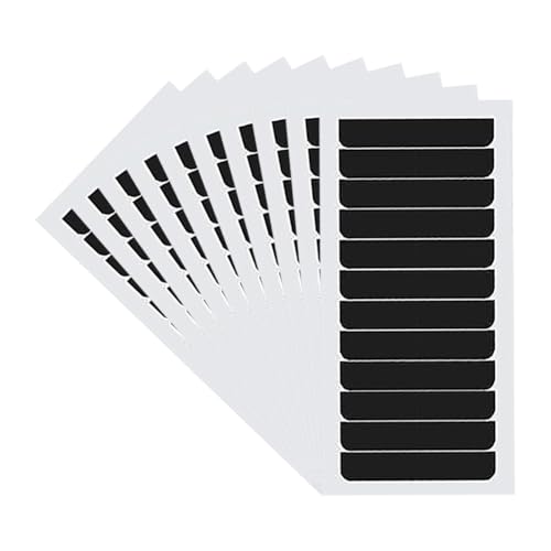 UUYYEO 120 Pcs 4 x 0.8cm Invisible Hair Extension Tape Tabs Glue Strips Wig Tape Strips Double Sided Hair Extensions Tapes Adhesive Human Hair Tape for Replacement Black