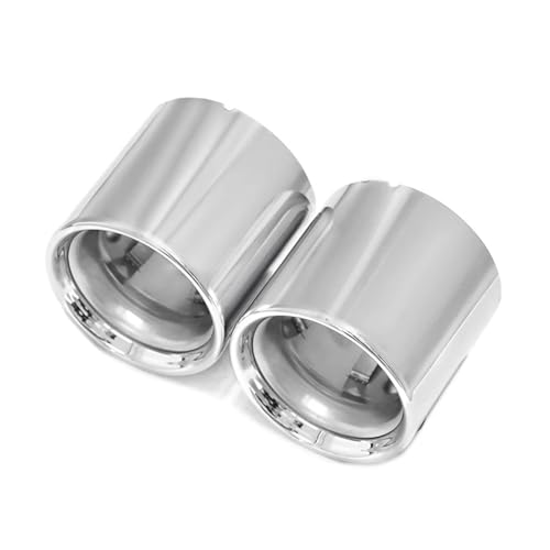 Tuyau d'échappement pour BMW X2 F39 2018-2022 embout de silencieux argenté