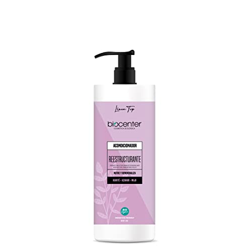 BIOCENTER Acondicionador natural Reestructurante - Línea Top - Ecológico y vegano 500 ml
