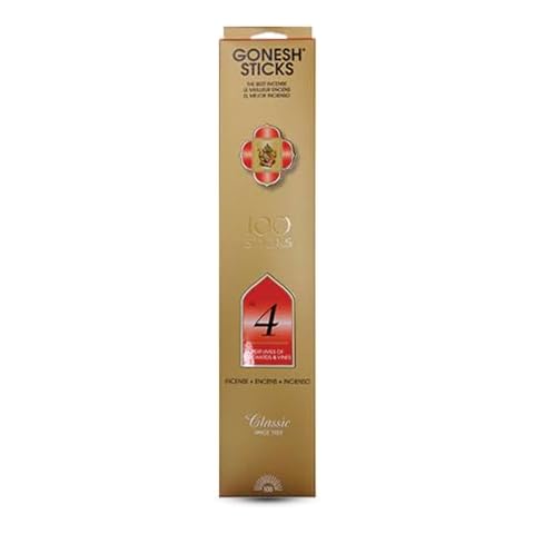 Gonesh - Classic Collection - Non-Toxic 10” Slow Burn Fruit & Floral Aromatic Sticks - No. 4-100 Pack Cover