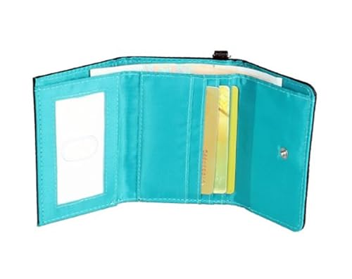 TCB Creations Alice Movie Wonderland Cat Trifold Black Clutch Wallet2