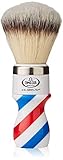 Fácil de usar Omega 46806 Hi-Brush - Brocha de afeitar (fibra)