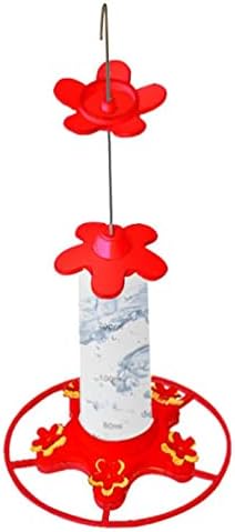 Decoración de jardín de pájaros para los amantes de las aves, colibrí para exteriores con 5 estaciones de alimentación, comederos de colibrí para colgar al aire libre