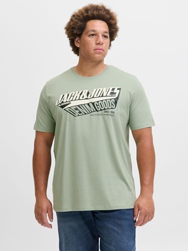 JACK & JONES Male T-Shirt Plus Size Logo T-Shirt – Ansicht 2